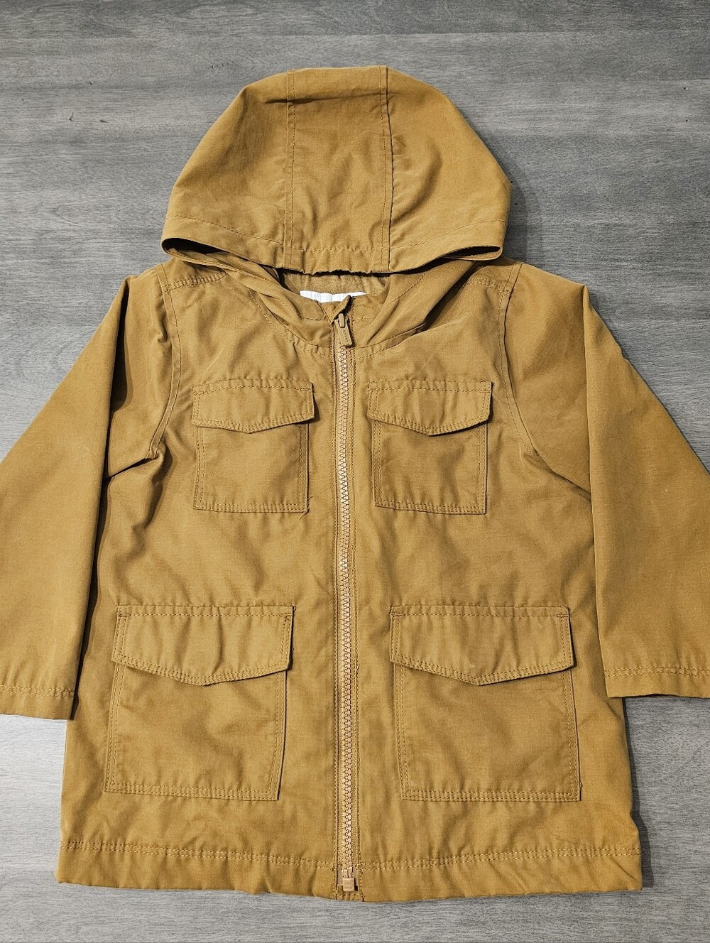 Old Navy Kids Hooded Utility Jacket - 3T